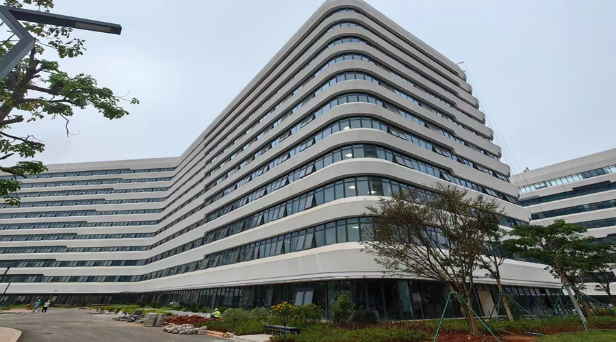 仁濟醫(yī)院GRC構件裝飾效果