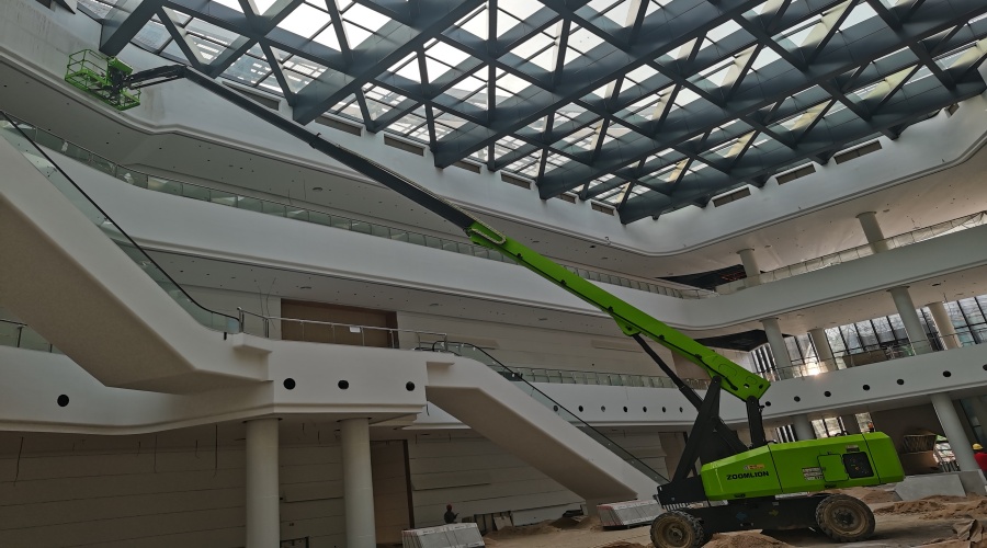 清遠科技館GRG攔河造型