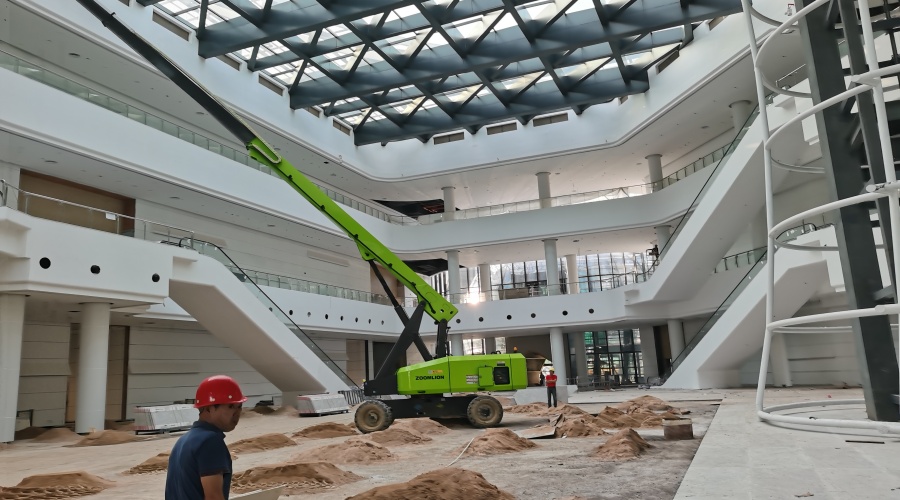 清遠科技館GRG攔河造型